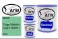 Preview: BMW, Taiga Metallic (Light Green), 072: 1L Lackdose + 1L Klarlack + 500ml Härter - Set, von ATW Autoteile West.